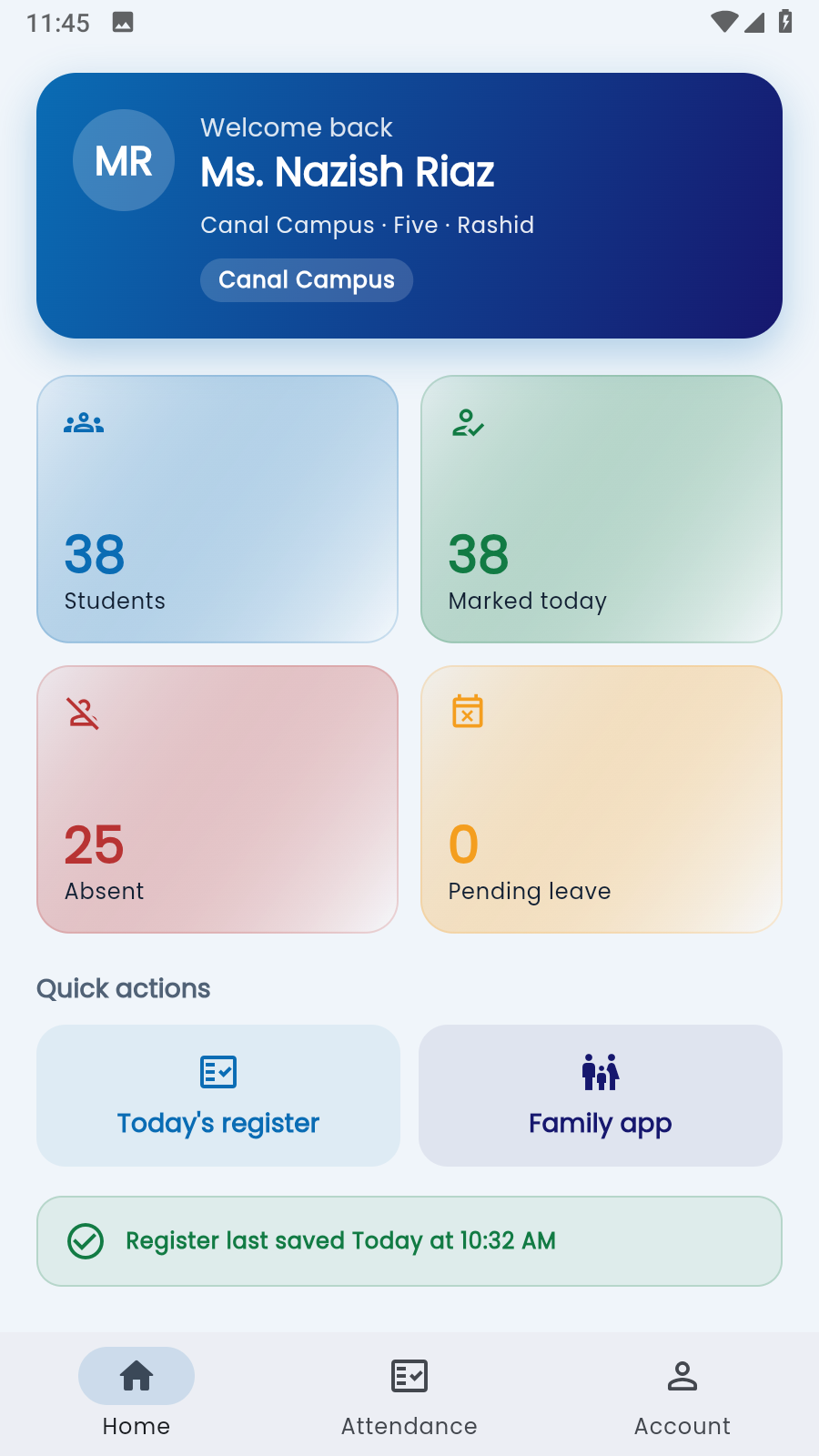 CHS mobile app screenshot 3