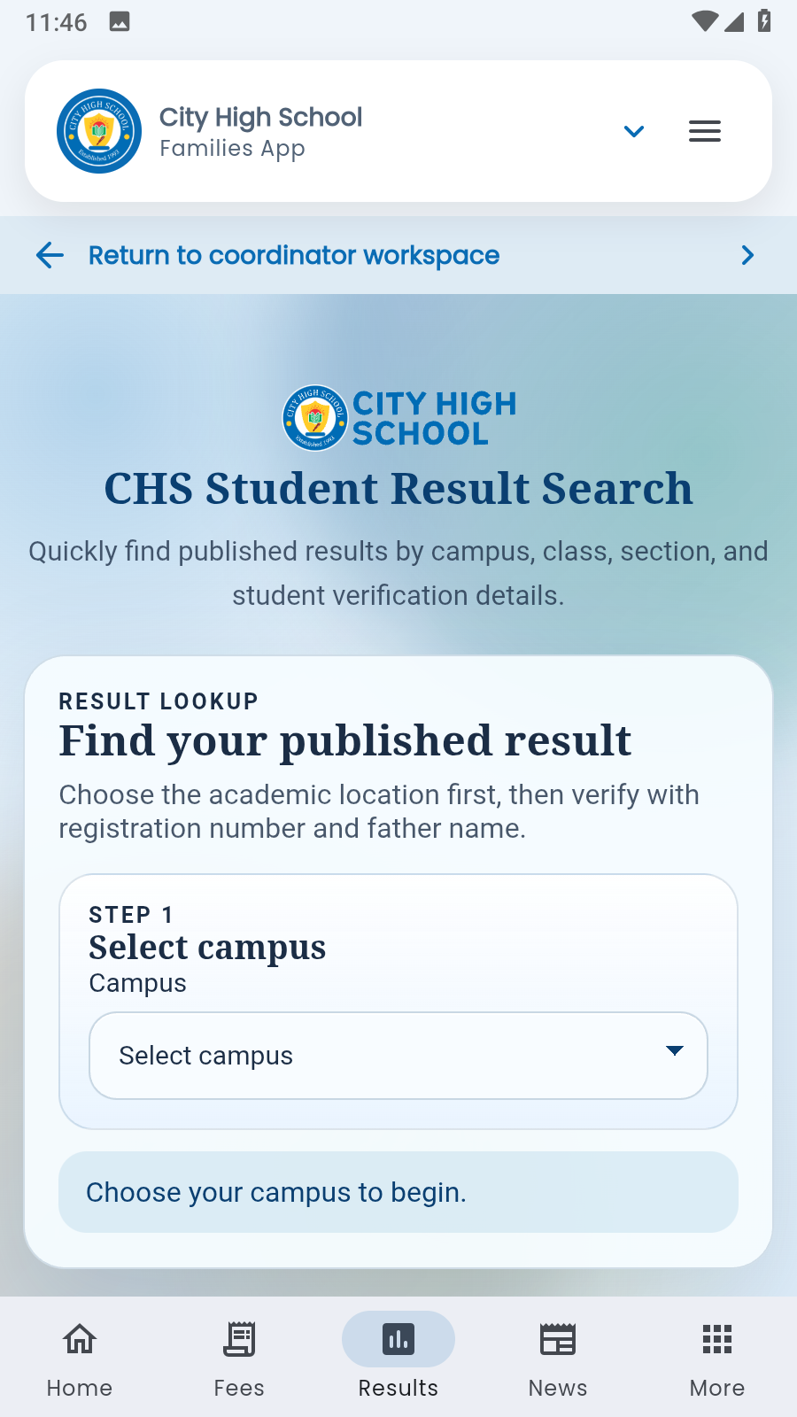 CHS mobile app screenshot 7