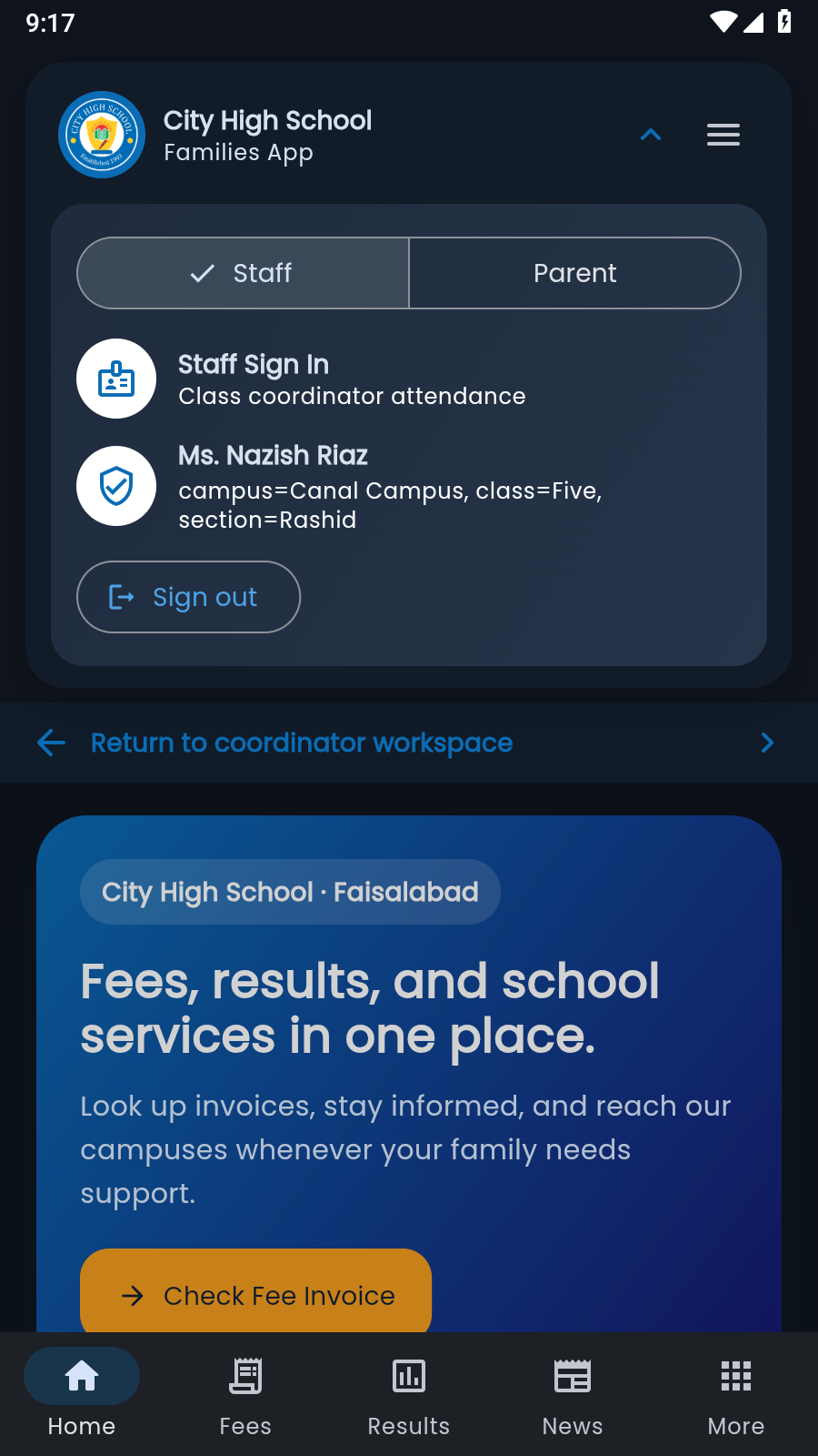 CHS mobile app screenshot 12